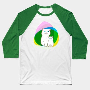 Cats Lover Baseball T-Shirt